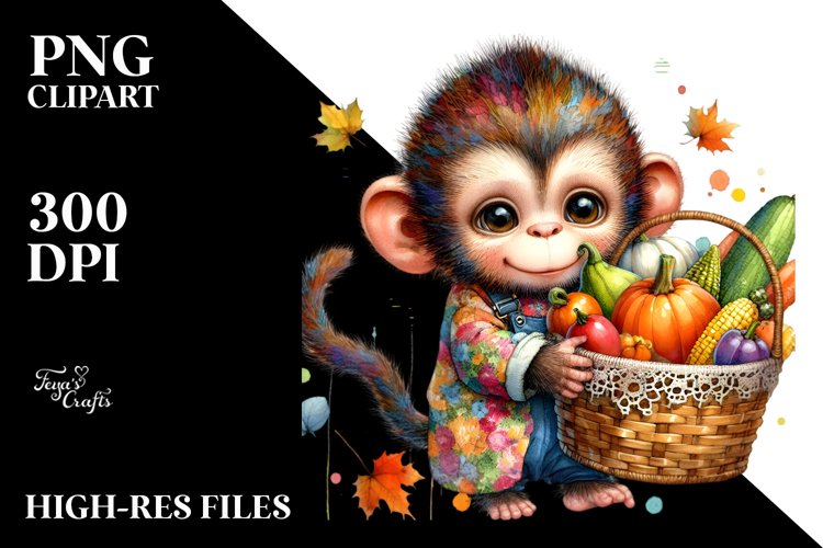 Monkey Clipart Image 12