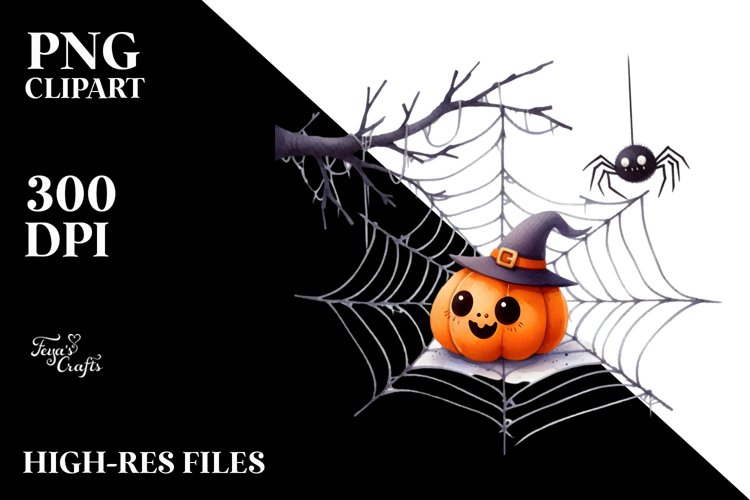 Funny Halloween Cobweb Clipart, High-Res PNG