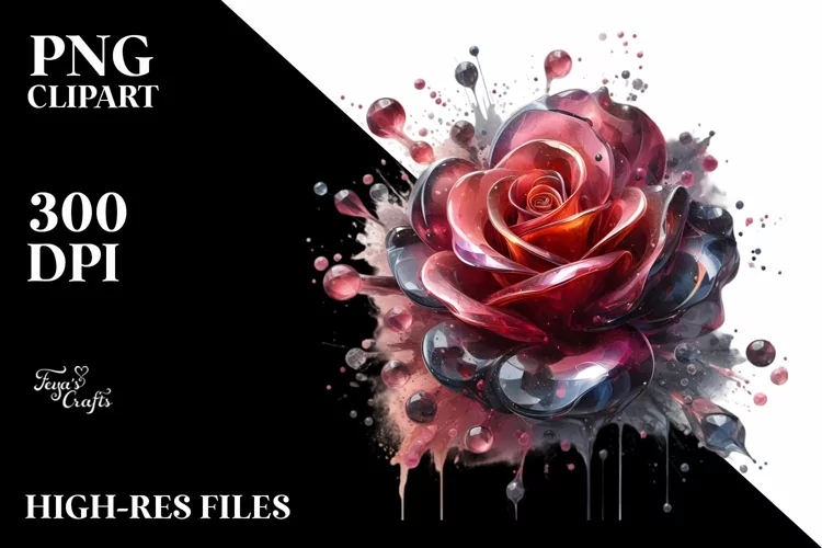 Metallic Rose