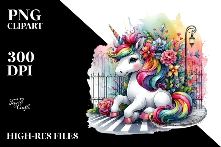 Unicorn Clipart Image 10