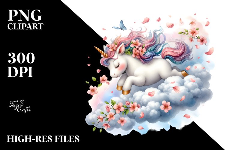 Unicorn Clipart Image 14