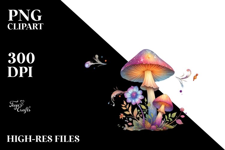 Mushroom Clipart Image 10