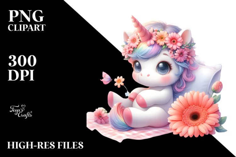 Unicorn Clipart Image 4