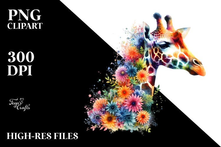 Giraffe Clipart Image 18