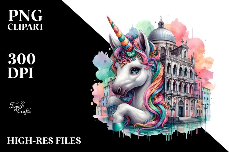 Unicorn Clipart Image 15