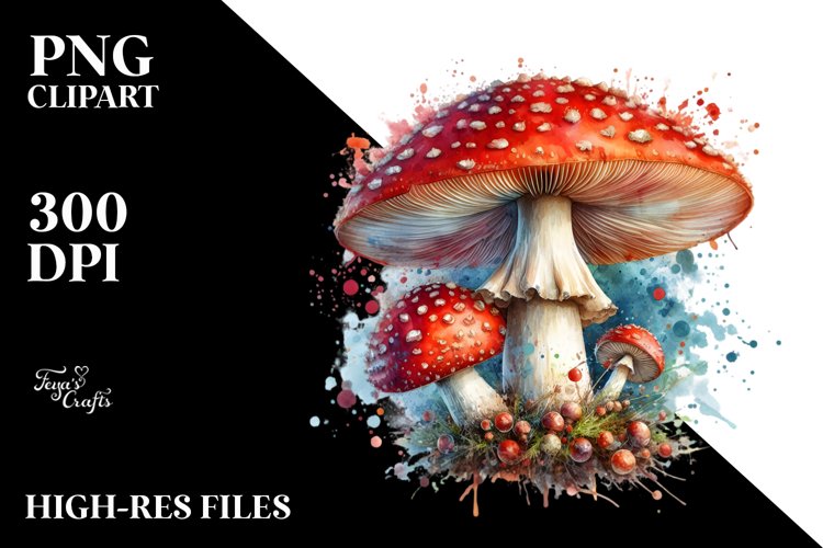 Mushroom Clipart Image 6