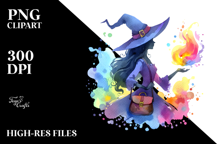 Witch Clipart Image 15