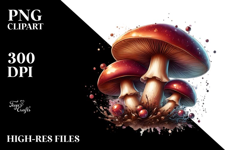 Mushroom Clipart Image 11