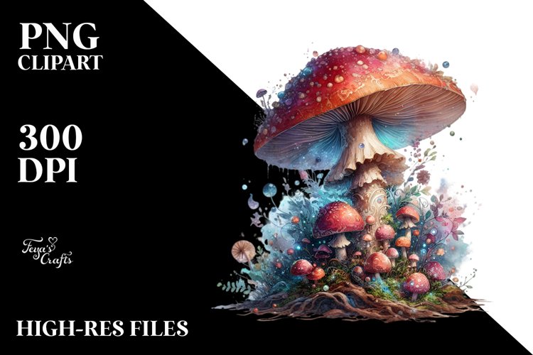 Mushroom Clipart Image 23