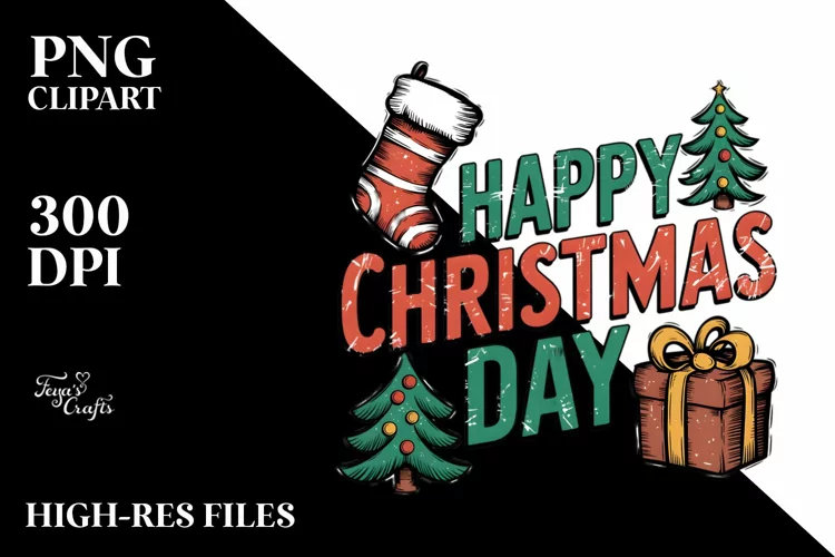 Christmas Sublimation|Clipart
