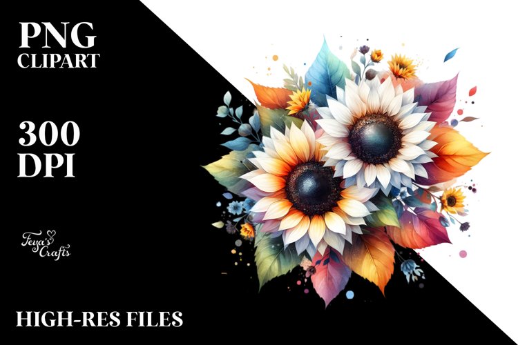 Sunflower Clipart Image 11