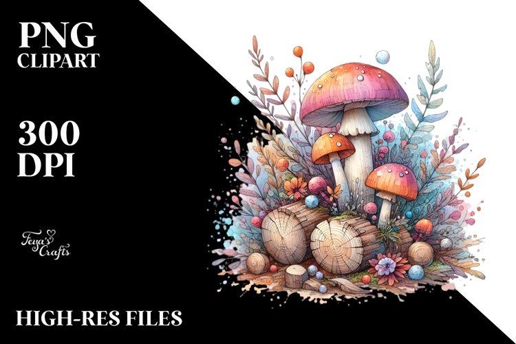 Mushroom Clipart Image 12