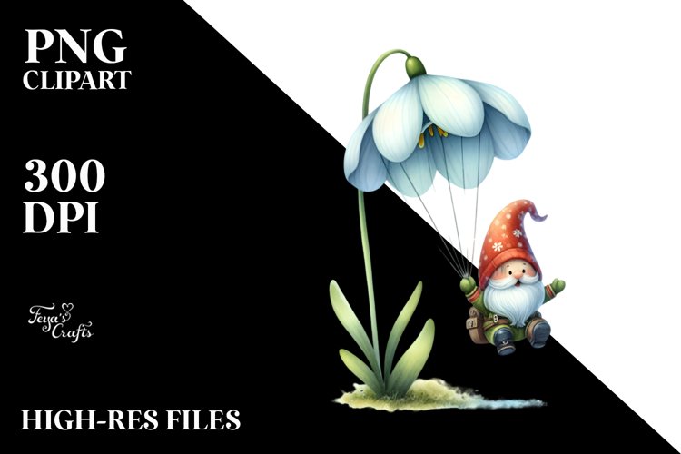 Cute Gnome Clipart Image 15