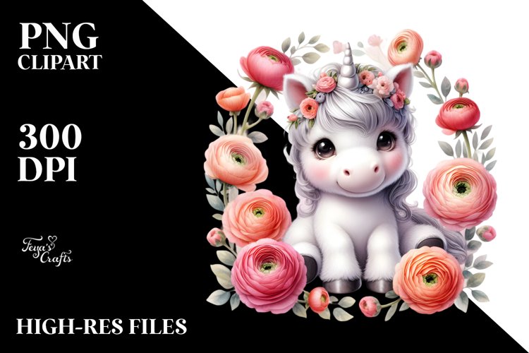 Unicorn Clipart Image 12