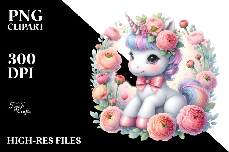 Unicorn Clipart Image 11