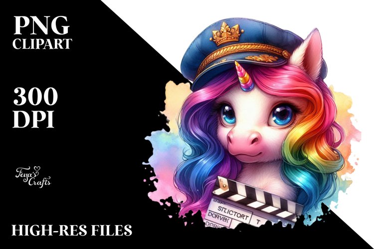 Unicorn Clipart Image 17