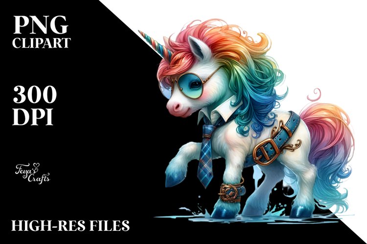 Unicorn Clipart Image 9