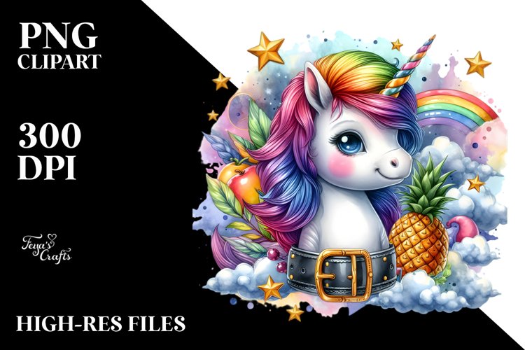 Unicorn Clipart Image 8