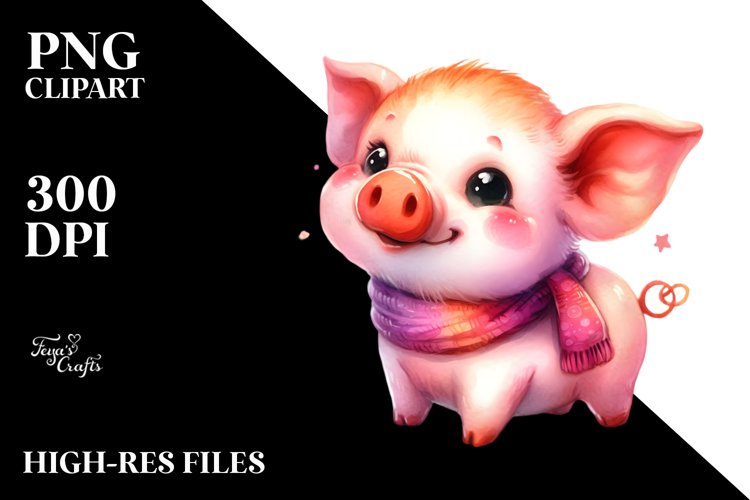 Pig Clipart Image 16