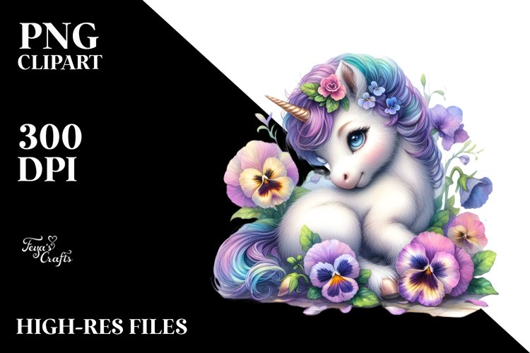 Unicorn Clipart Image 21