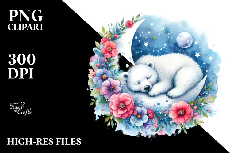 Polar Bear Clipart Image 9
