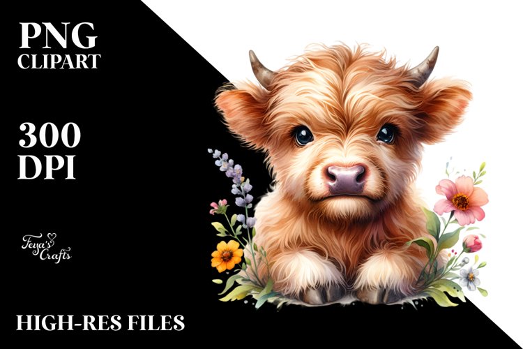 Cute Cow Clipart Image 16