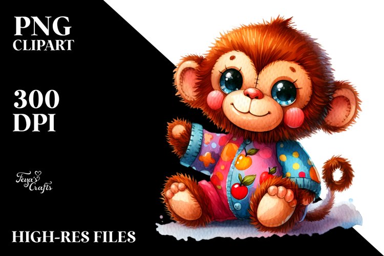 Monkey Clipart Image 13