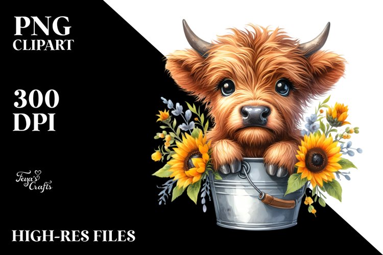 Sunflower Clipart Image 5