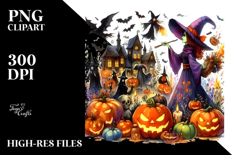 Witch Clipart Image 4