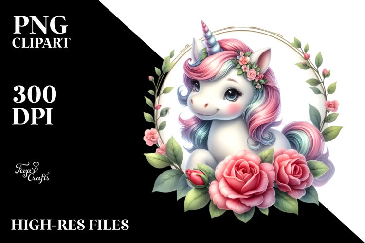 Unicorn Clipart Image 8