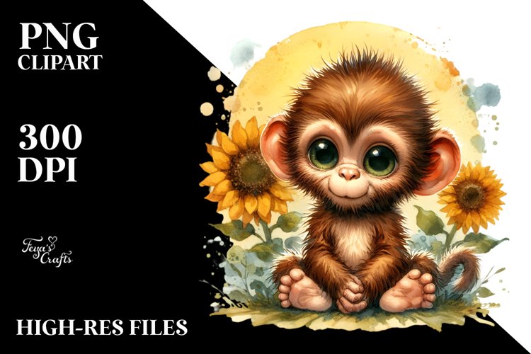 Monkey Clipart Image 17