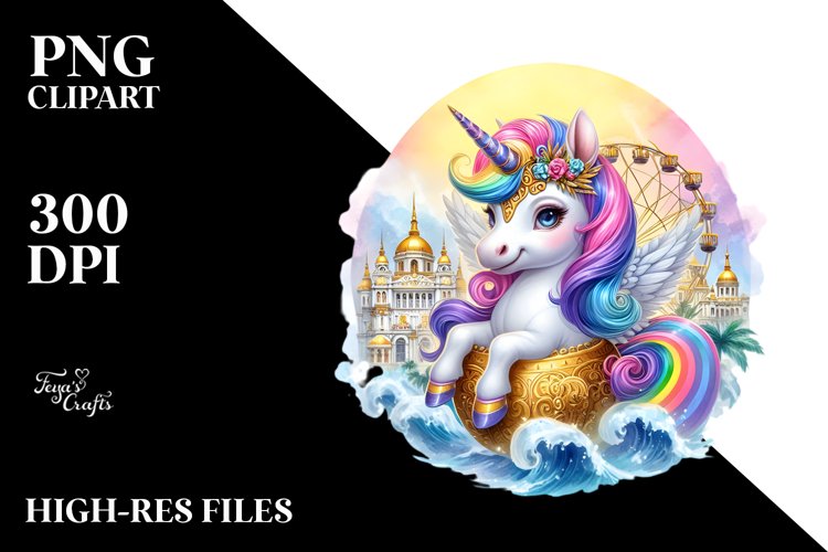 Unicorn Clipart Image 7