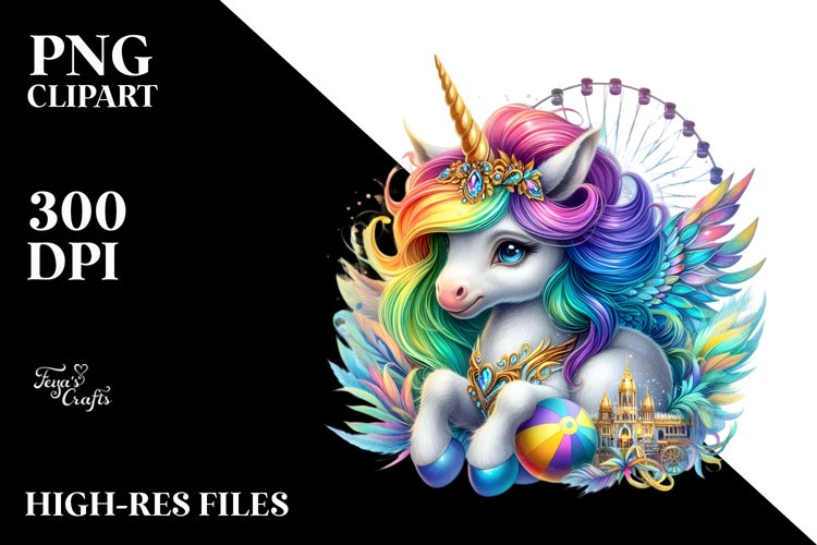 Unicorn Clipart Image 23