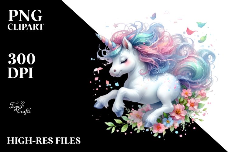 Unicorn Clipart Image 8