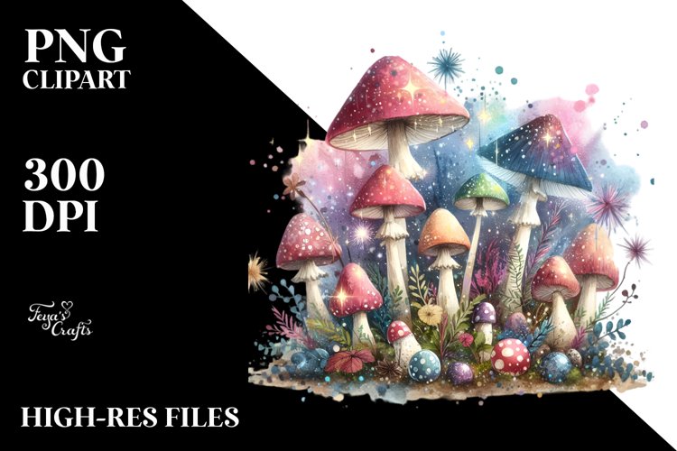 Mushroom Clipart Image 9