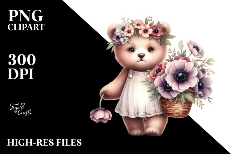 Cute Bear Clipart Image 16