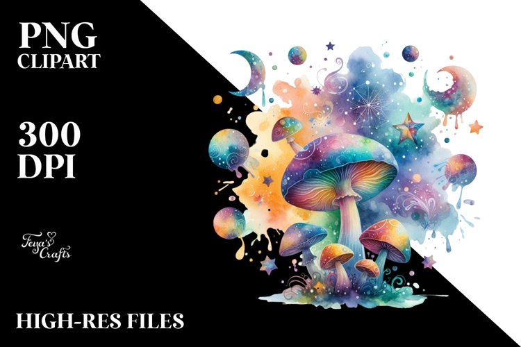 Mushroom Clipart Image 24