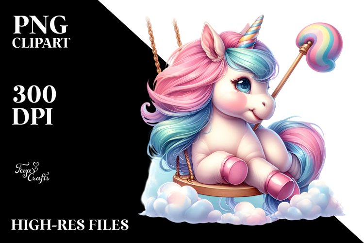 Unicorn Clipart Image 15