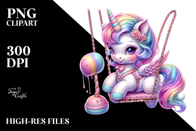 Unicorn Clipart Image 13