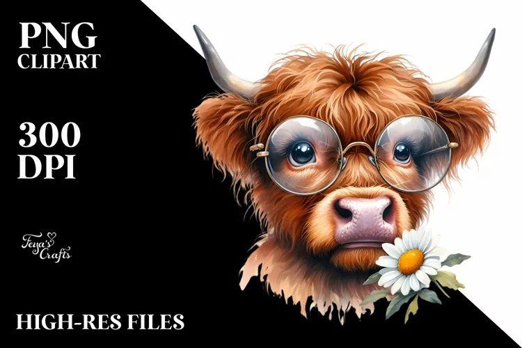 Thoughtful Highland Cow es