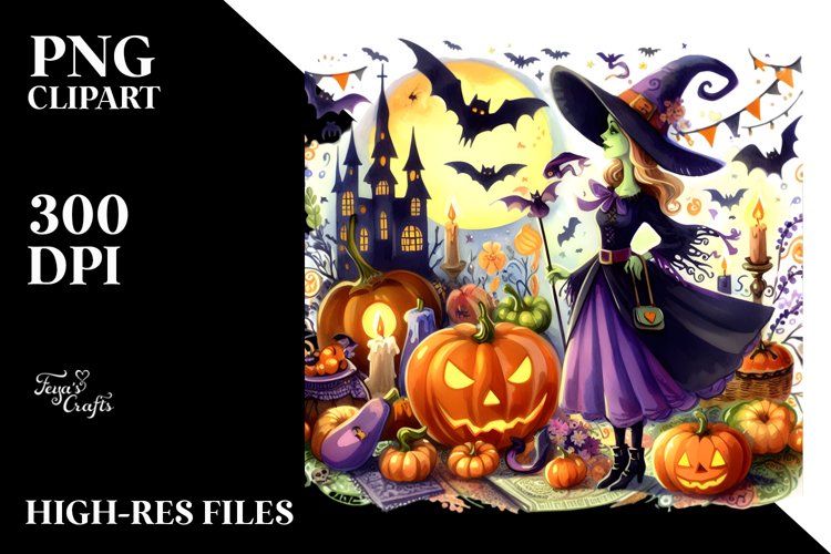 Witch Clipart Image 23