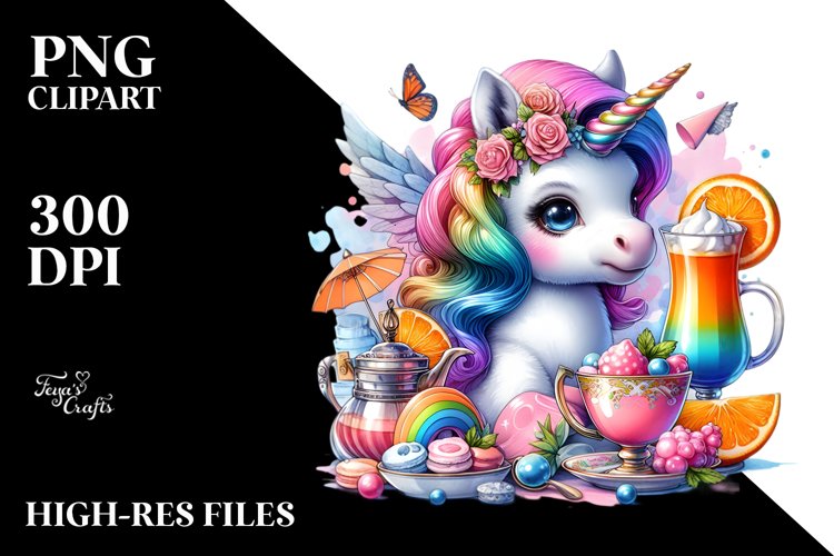 Unicorn Clipart Image 17