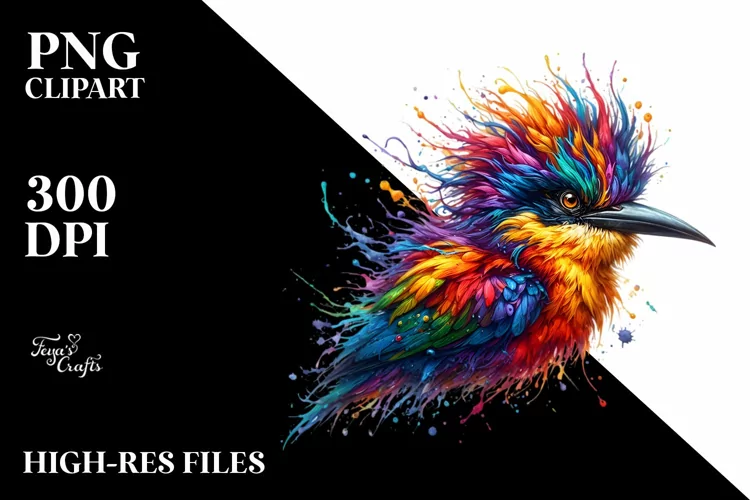Vibrant Oilbird Crazy Hair