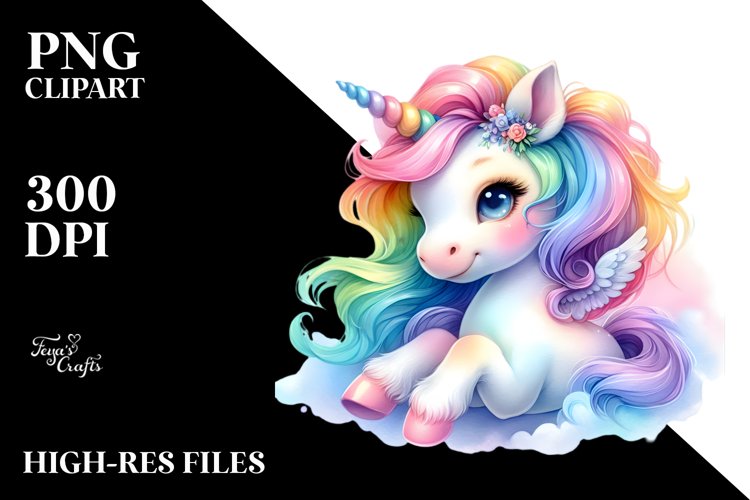 Unicorn Clipart Image 23
