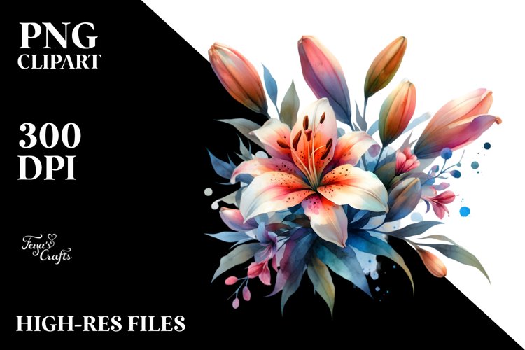 Flower Sticker Png Image 7