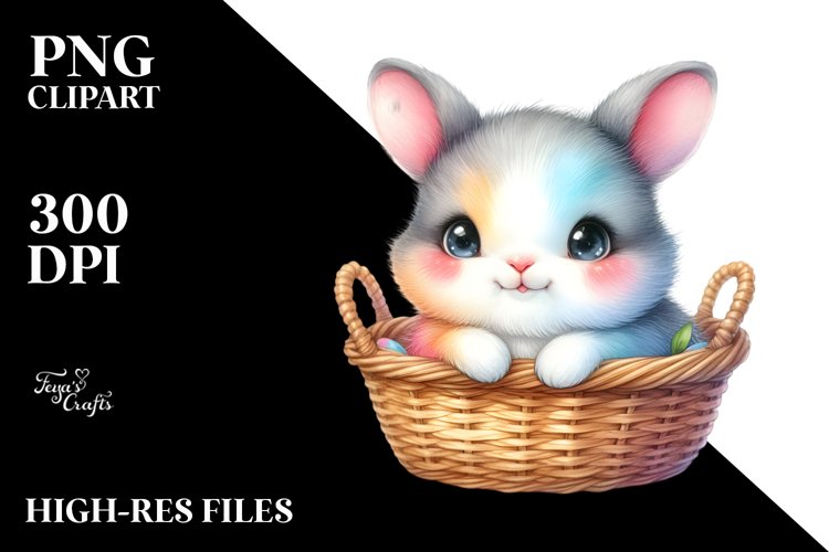 Easter Basket Clipart Image 2
