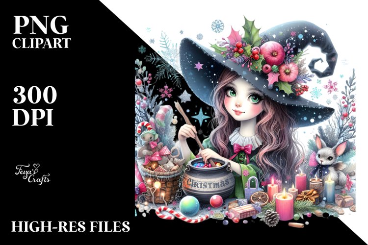 Witch Clipart Image 17