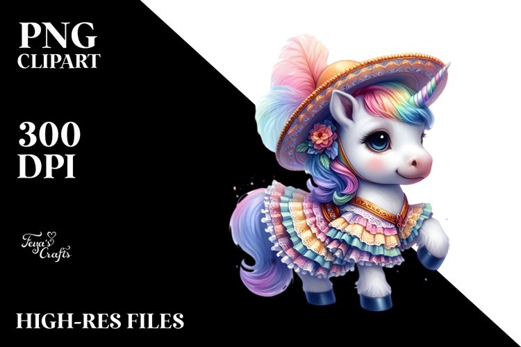 Unicorn Clipart Image 19