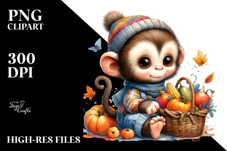 Monkey Clipart Image 20