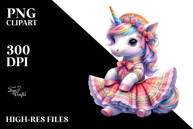 Unicorn Clipart Image 14